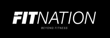Fit Nation logo in white 